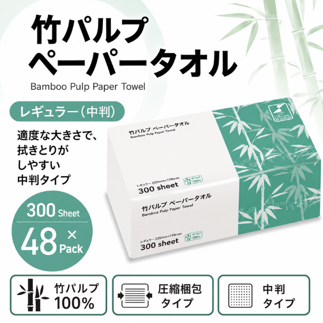 竹パルプ ペーパータオル 商品画像4
